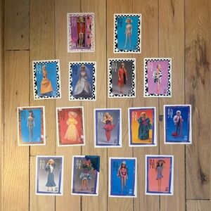 Barbie Vintage Collectible Trading Cards